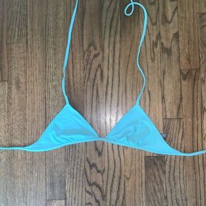 Teal swim top